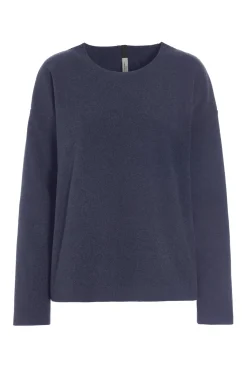 BLUSE RUNDEM AUSSCHNITT