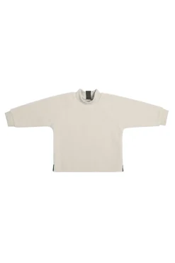 FLEECE BLUSE RUNDEM HALS BABY