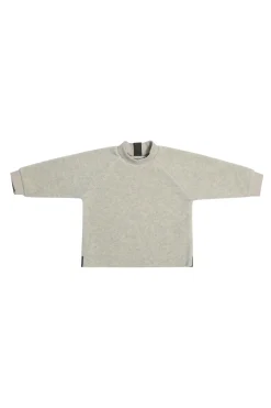 FLEECE BLUSE RUNDEM HALS BABY