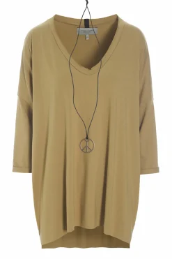 OVERSIZED BLUSE V-AUSSCHNITT