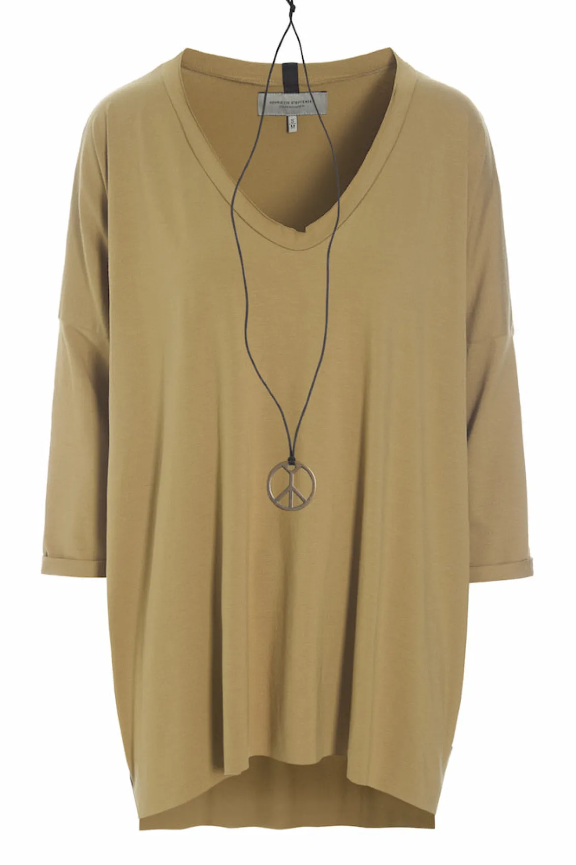 OVERSIZED BLUSE V-AUSSCHNITT