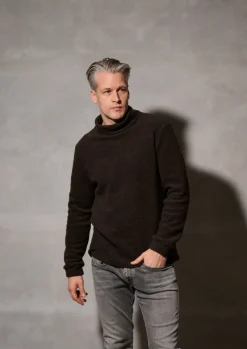 SWEATER M/ HOHEM KRAGEN