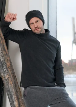 SWEATER M/ HOHEM KRAGEN